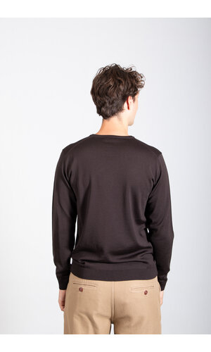 Roberto Collina Roberto Collina Pullover / 253M01001 / Dunkel Schokolade