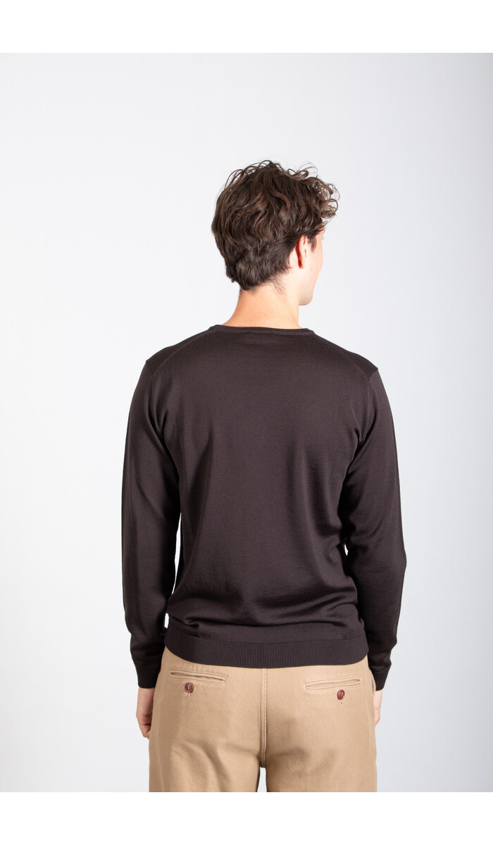 Roberto Collina Roberto Collina Pullover / 253M01001 / Dunkel Schokolade