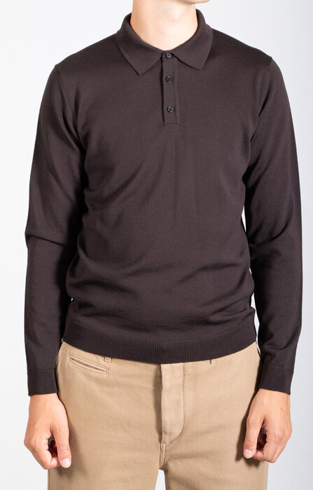 Roberto Collina Roberto Collina Polo / 253M01004 / Brown