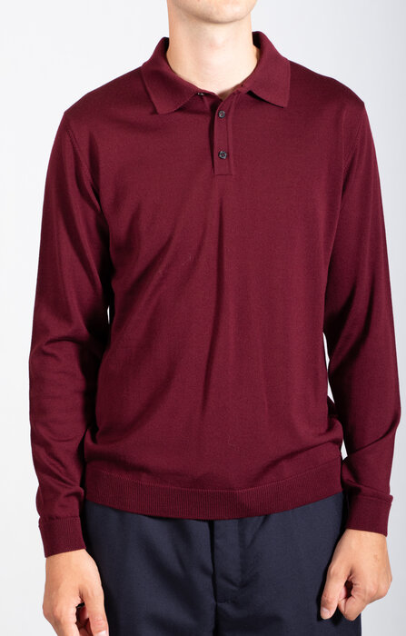 Roberto Collina Roberto Collina Polo / 253M01004 / Cherry