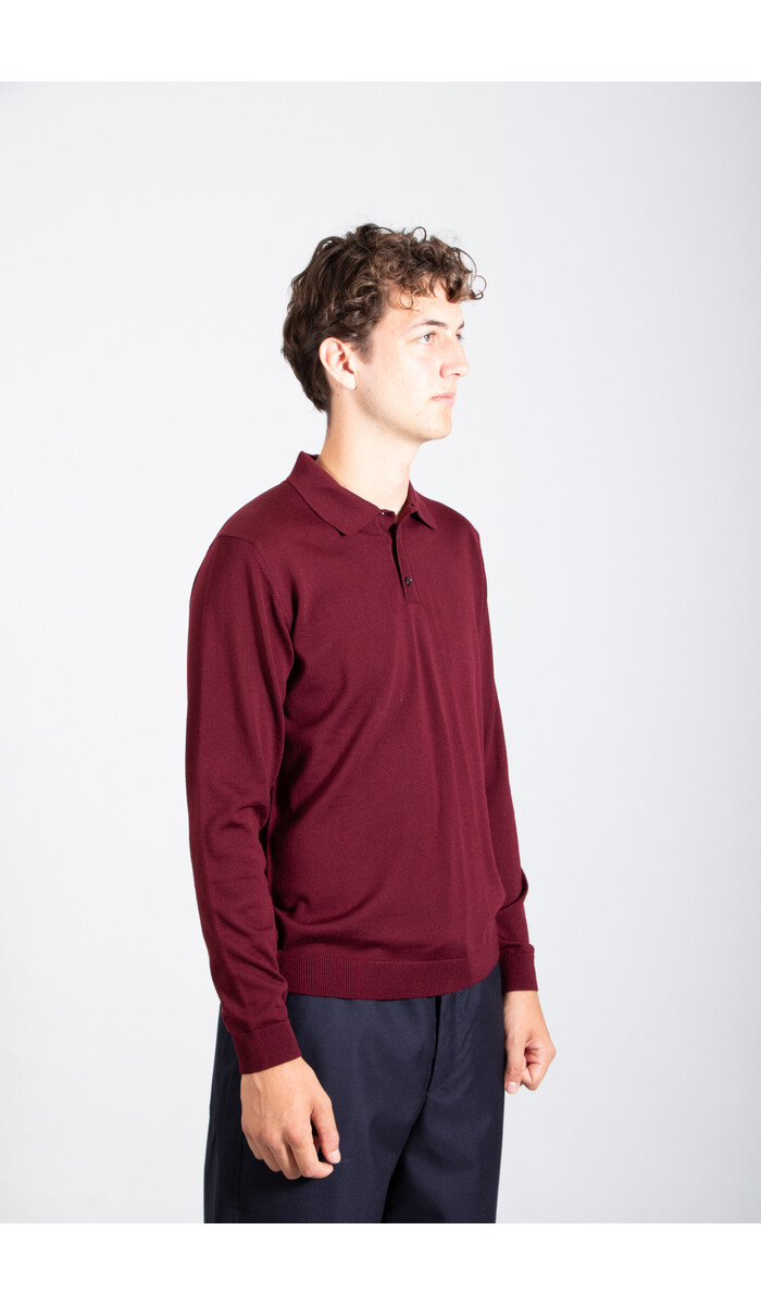 Roberto Collina Roberto Collina Polo / 253M01004 / Cherry