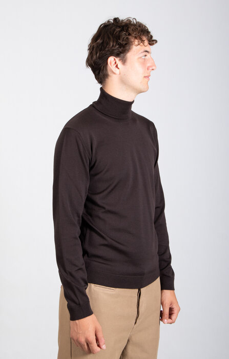 Roberto Collina Roberto Collina Rollkragenpullover / 253M01003 / Kaffee