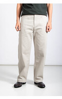 De Bonne Facture Trousers / Wide Leg Work Pants / Stone