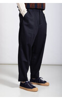 Universal Works Trousers / Pleated Track / Darnk Navy