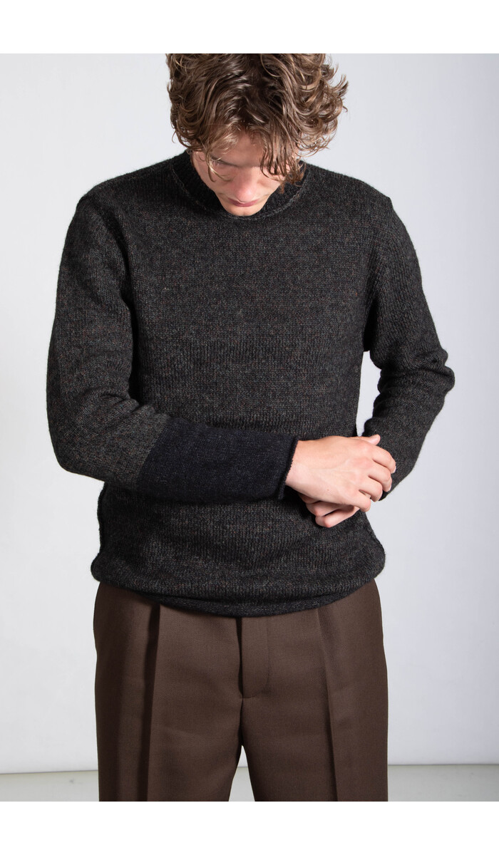 Transit Transit Sweater / CFUTRB19540 / Mélange Green