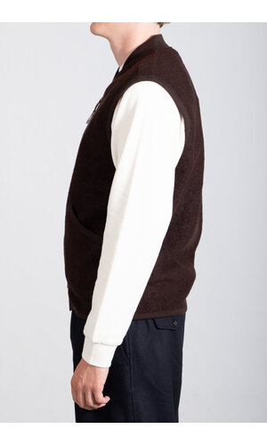 Universal Works Universal Works Vest / Zip Gilet / Choco