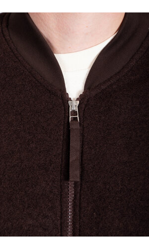 Universal Works Universal Works Vest / Zip Gilet / Choco