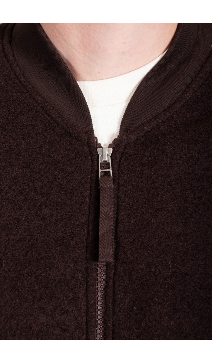 Universal Works Universal Works Vest / Zip Gilet / Choco