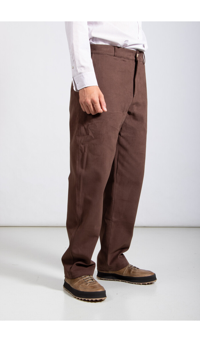De Bonne Facture De Bonne Facture Trousers / Balloon Trousers / Bark Brown