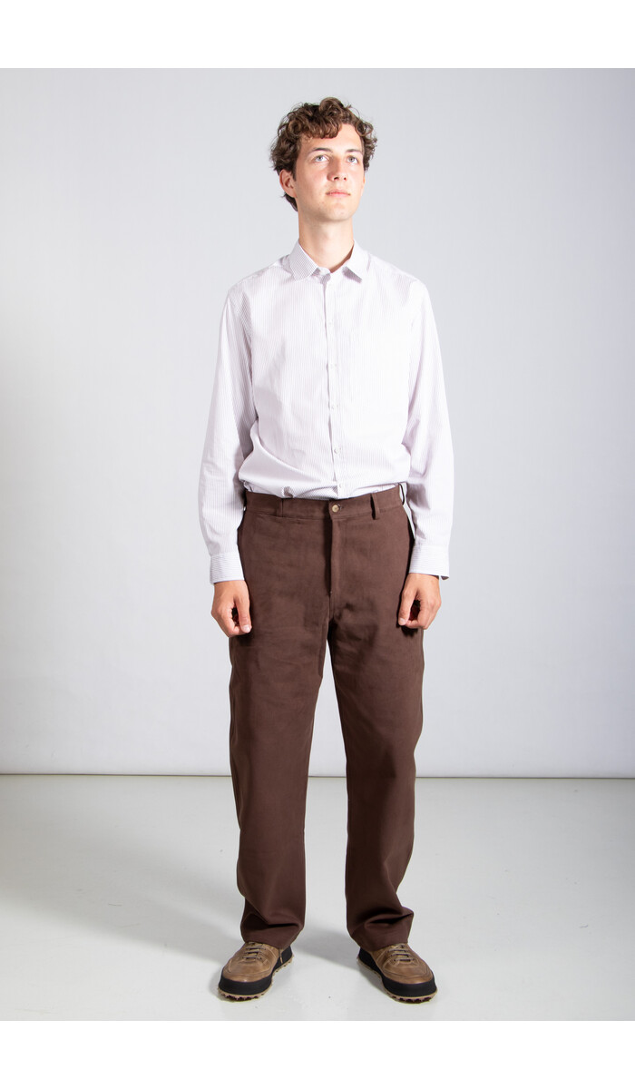 De Bonne Facture De Bonne Facture Trousers / Balloon Trousers / Bark Brown