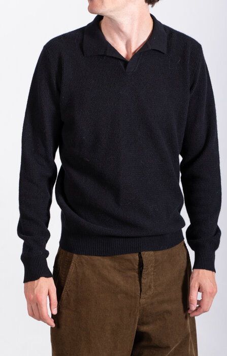 Roberto Collina Roberto Collina Trui / 253M37204 / Zwart