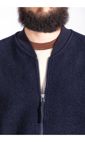 Universal Works Universal Works Vest / Zip Gilet / Navy Universal Works Universal Works Vest / Zip Gilet / Navy