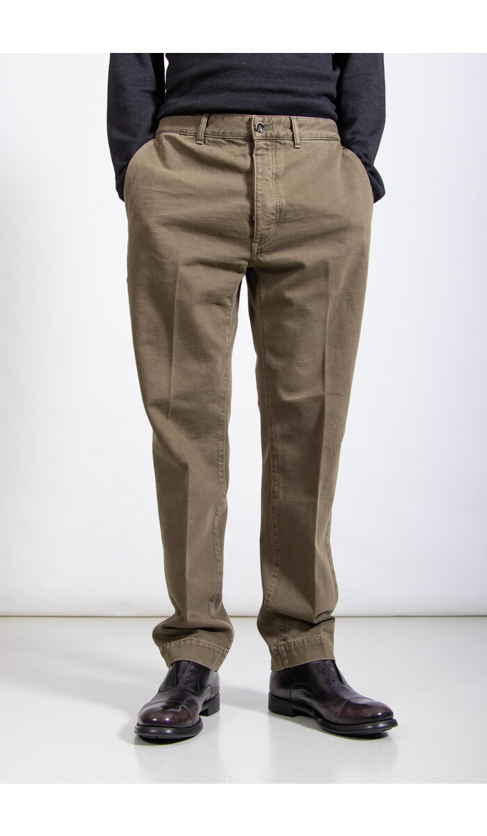 Nine In The Morning Nine in the Morning Trousers / Tim Chino / Washed Green