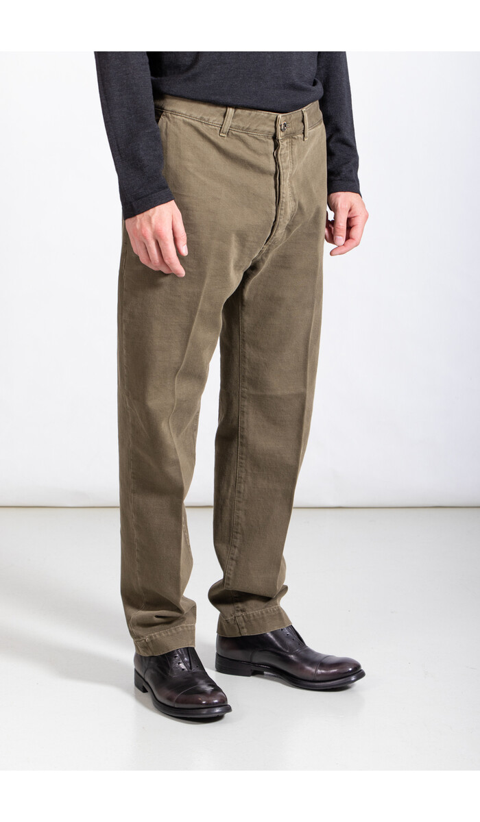 Nine In The Morning Nine in the Morning Trousers / Tim Chino / Washed Green