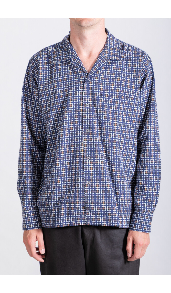 Universal Works Universal Works Shirt / LS Camp / Pattern Universal Works Universal Works Shirt / LS Camp / Pattern