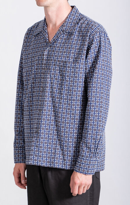 Universal Works Universal Works Shirt / LS Camp / Pattern