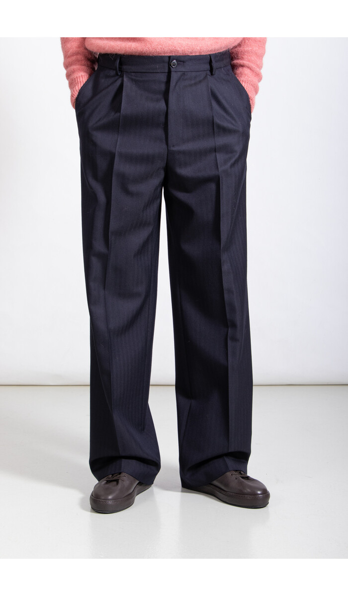 Dries van Noten Dries van Noten Broek / Penrud / Navy Dries van Noten Dries van Noten Broek / Penrud / Navy