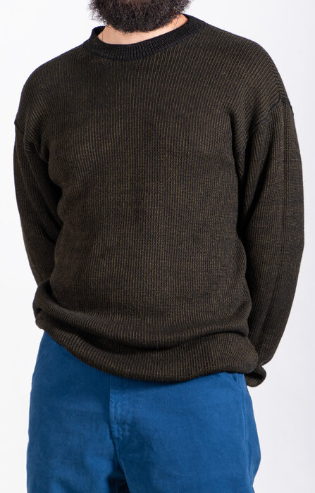 Transit Transit Pullover / CFUTRB15500 / Grün-Schwarz