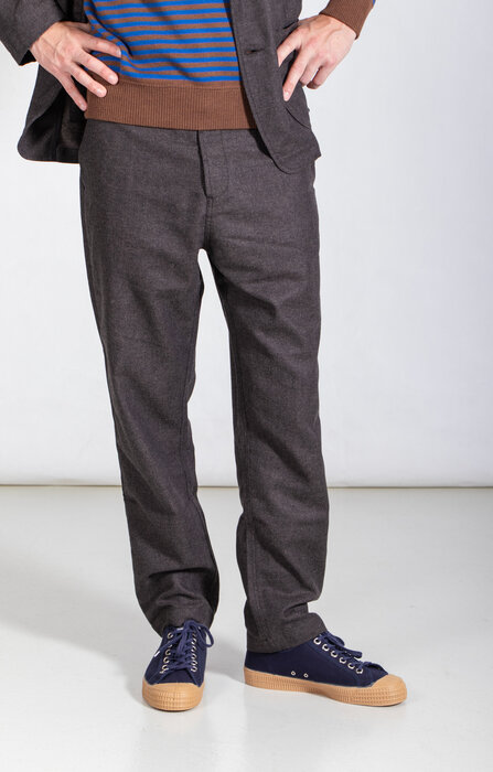 Universal Works Universal Works Broek / Military Chino / Bruin Tweed