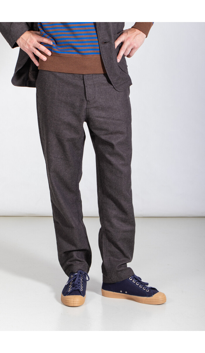 Universal Works Universal Works Broek / Military Chino / Bruin Tweed Universal Works Universal Works Broek / Military Chino / Bruin Tweed