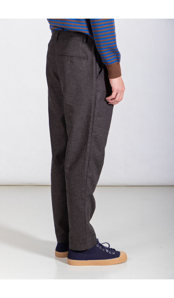 Universal Works Universal Works Broek / Military Chino / Bruin Tweed Universal Works Universal Works Broek / Military Chino / Bruin Tweed