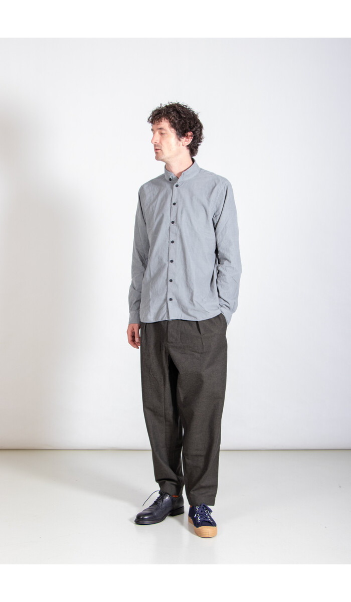 Hannes Roether Hannes Roether Shirt / Milske / Aluminium Hannes Roether Hannes Roether Shirt / Milske / Aluminium