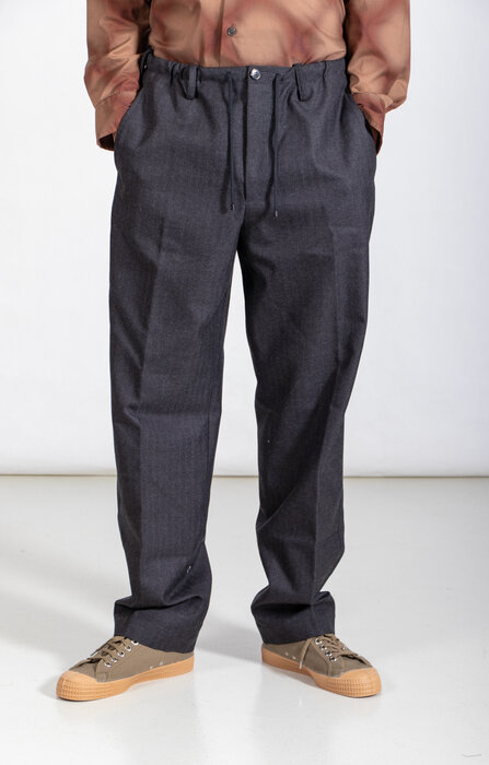 Dries van Noten Dries van Noten Hose / Penny Long / Dunkelgrau