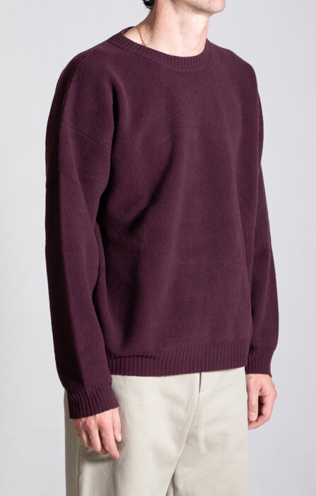 Roberto Collina Roberto Collina Pullover / 253M19001 / Bordeaux