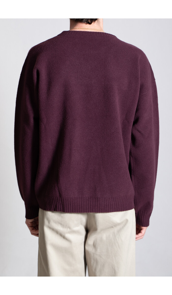Roberto Collina Roberto Collina Trui / 253M19001 / Bordeaux Roberto Collina Roberto Collina Trui / 253M19001 / Bordeaux
