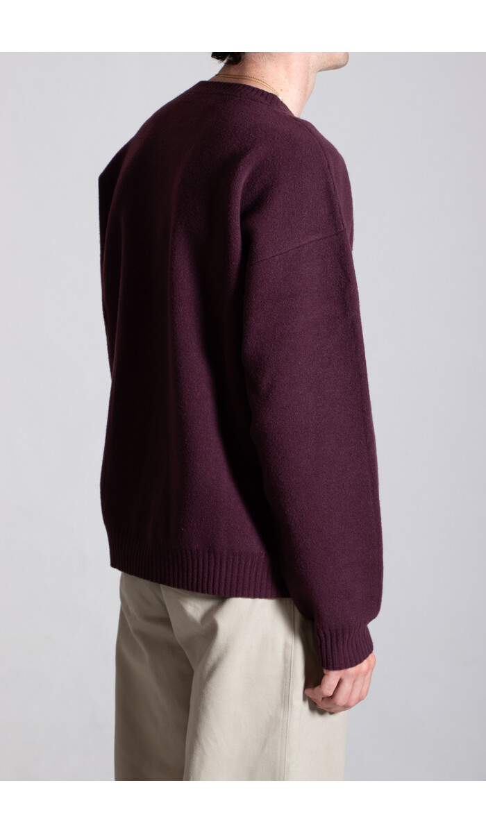 Roberto Collina Roberto Collina Trui / 253M19001 / Bordeaux Roberto Collina Roberto Collina Trui / 253M19001 / Bordeaux