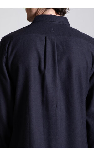 Portuguese Flannel Portuguese Flannel Overhemd / Teca / Donker Navy Portuguese Flannel Portuguese Flannel Overhemd / Teca / Donker Navy