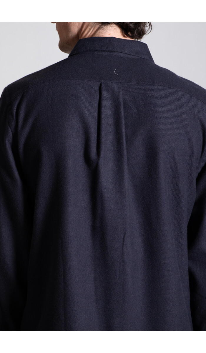 Portuguese Flannel Portuguese Flannel Overhemd / Teca / Donker Navy Portuguese Flannel Portuguese Flannel Overhemd / Teca / Donker Navy