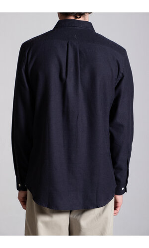 Portuguese Flannel Portuguese Flannel Overhemd / Teca / Donker Navy Portuguese Flannel Portuguese Flannel Overhemd / Teca / Donker Navy