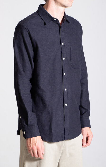 Portuguese Flannel Portuguese Flannel Shirt / Teca / Dark Navy