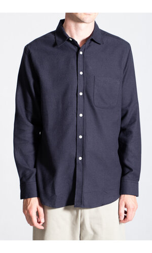 Portuguese Flannel Portuguese Flannel Overhemd / Teca / Donker Navy Portuguese Flannel Portuguese Flannel Overhemd / Teca / Donker Navy