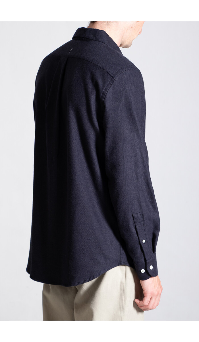 Portuguese Flannel Portuguese Flannel Overhemd / Teca / Donker Navy Portuguese Flannel Portuguese Flannel Overhemd / Teca / Donker Navy