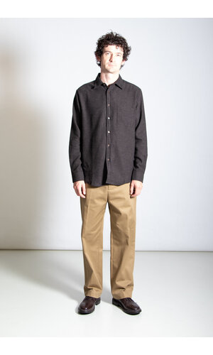 Portuguese Flannel Portuguese Flannel Overhemd / Sounds / Bruin Portuguese Flannel Portuguese Flannel Overhemd / Sounds / Bruin