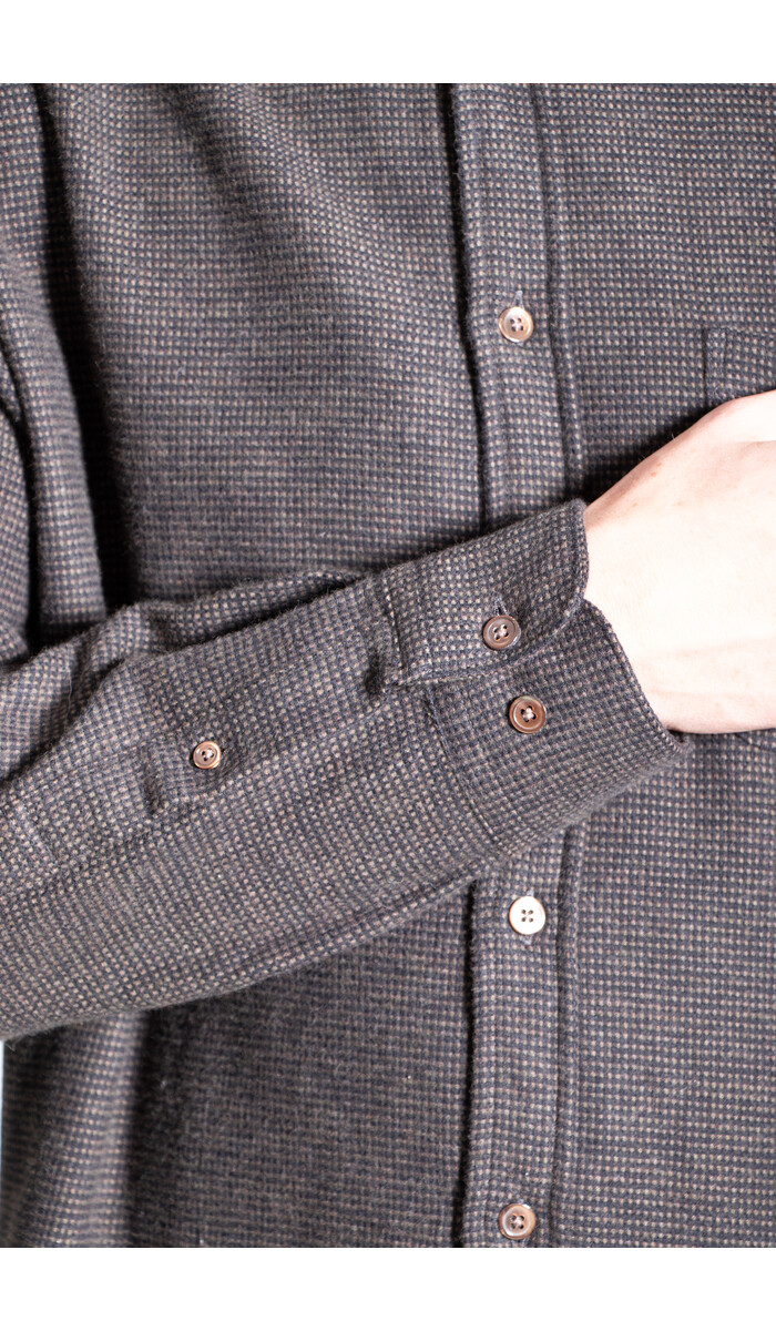 Portuguese Flannel Portuguese Flannel Overhemd / Sounds / Bruin Portuguese Flannel Portuguese Flannel Overhemd / Sounds / Bruin