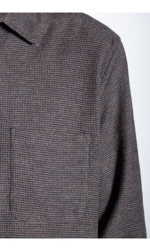 Portuguese Flannel Portuguese Flannel Overhemd / Sounds / Bruin Portuguese Flannel Portuguese Flannel Overhemd / Sounds / Bruin
