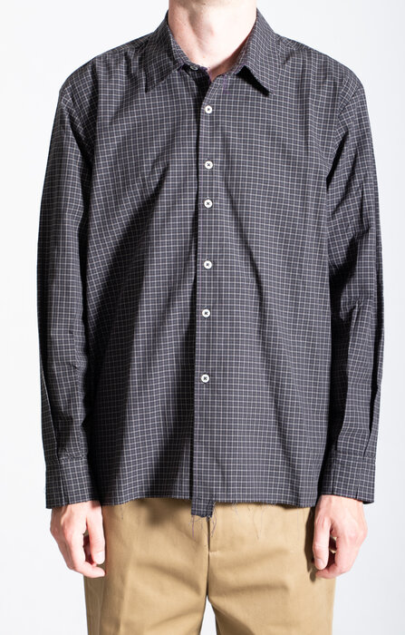 Camiel Fortgens Camiel Fortgens Overhemd / Big Shirt / Zwarte Ruit