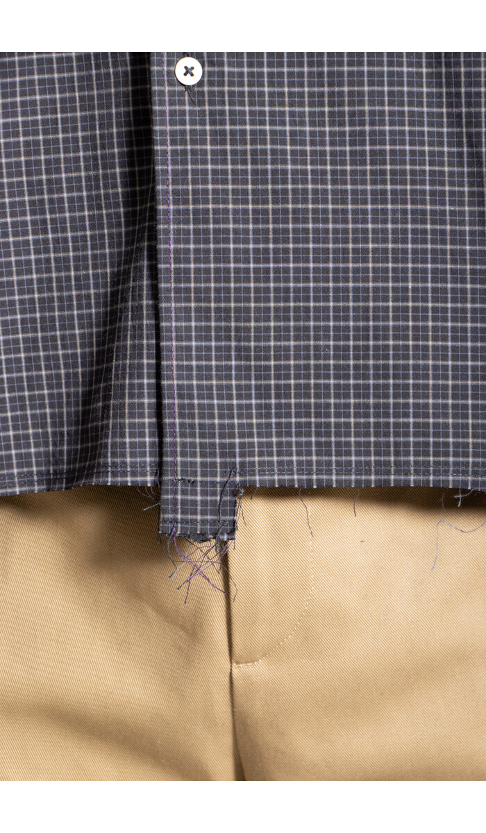 Camiel Fortgens Camiel Fortgens Overhemd / Big Shirt / Zwarte Ruit