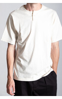 Jackman T-shirt / Henleyneck T-shirt / Ecru
