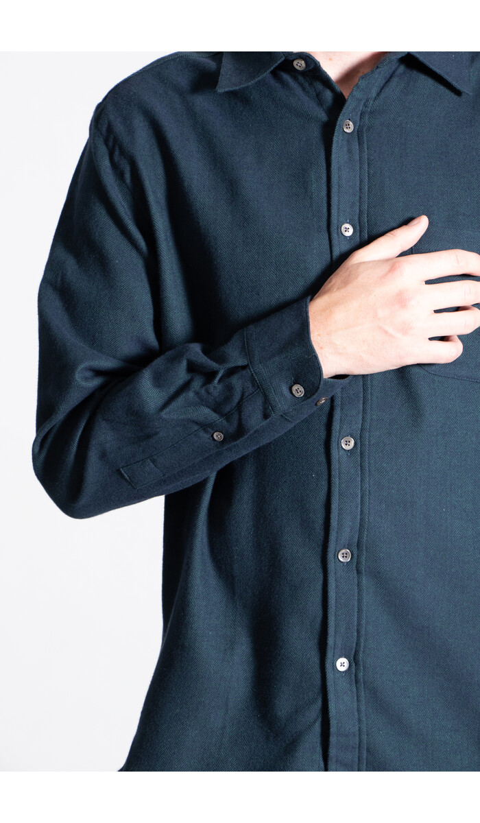 Portuguese Flannel Portuguese Flannel Overhemd / Espiga / Groen