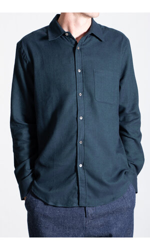 Portuguese Flannel Portuguese Flannel Overhemd / Espiga / Groen