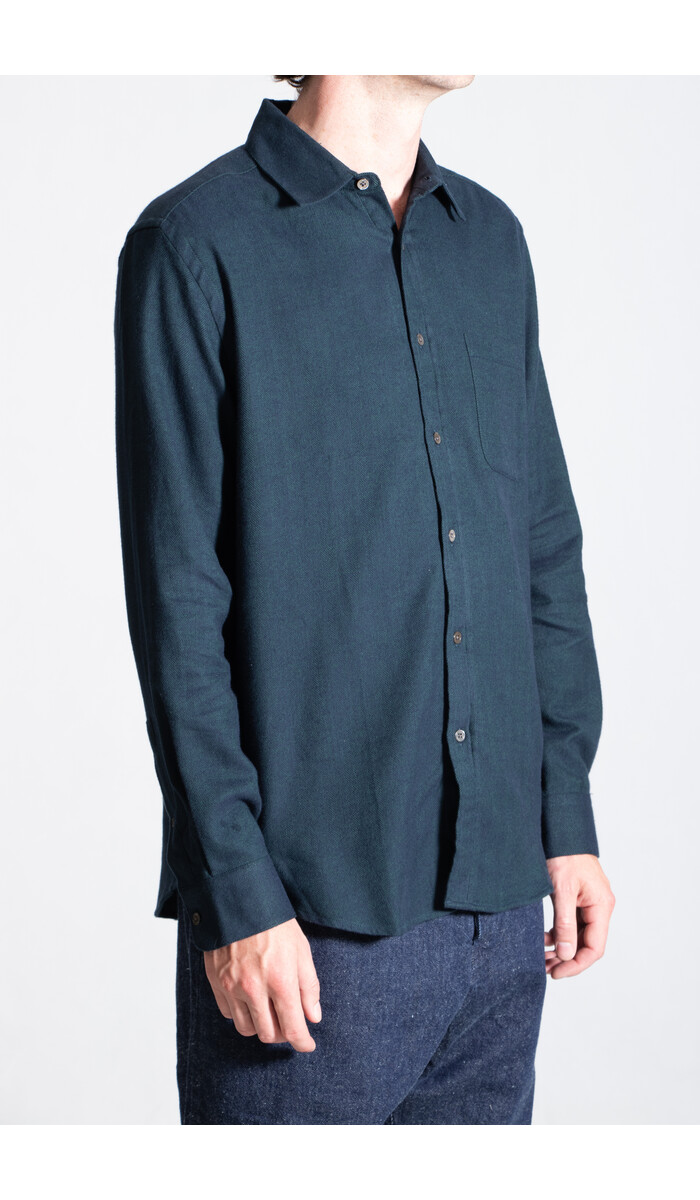 Portuguese Flannel Portuguese Flannel Overhemd / Espiga / Groen