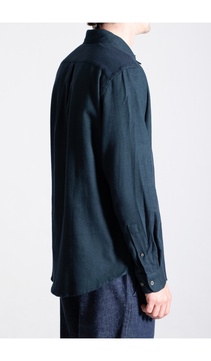 Portuguese Flannel Portuguese Flannel Overhemd / Espiga / Groen