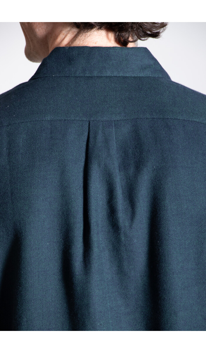 Portuguese Flannel Portuguese Flannel Overhemd / Espiga / Groen