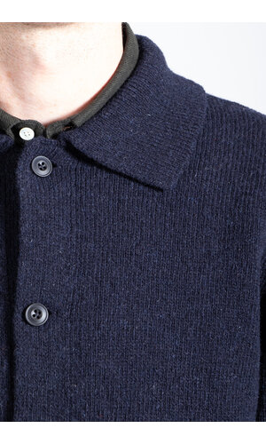 Parages Parages Vest / Sheperd Cardigan / Navy