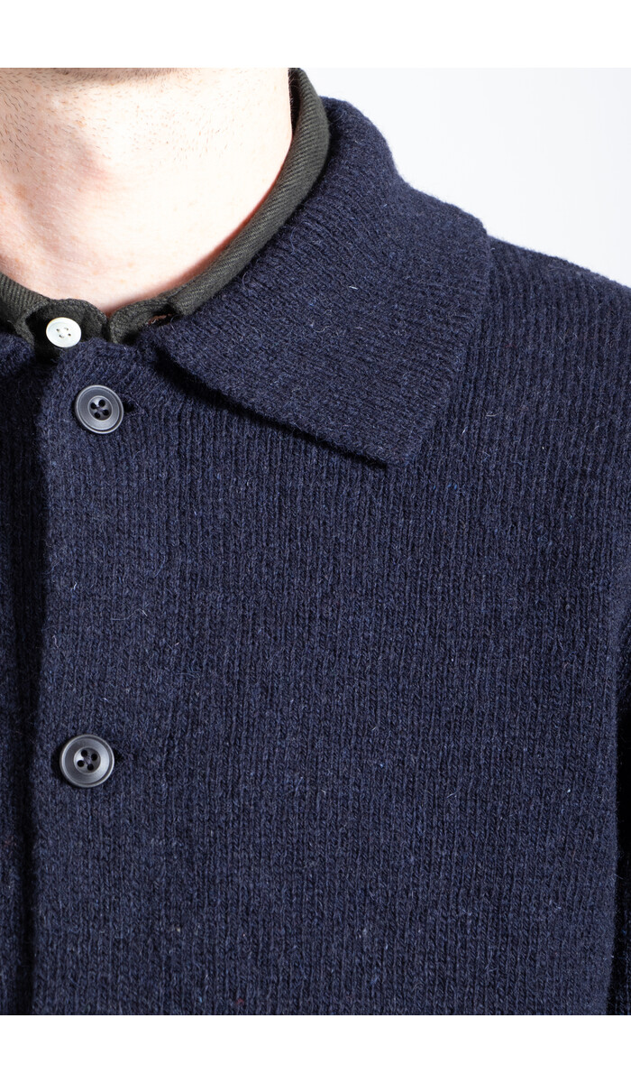 Parages Parages Vest / Sheperd Cardigan / Navy