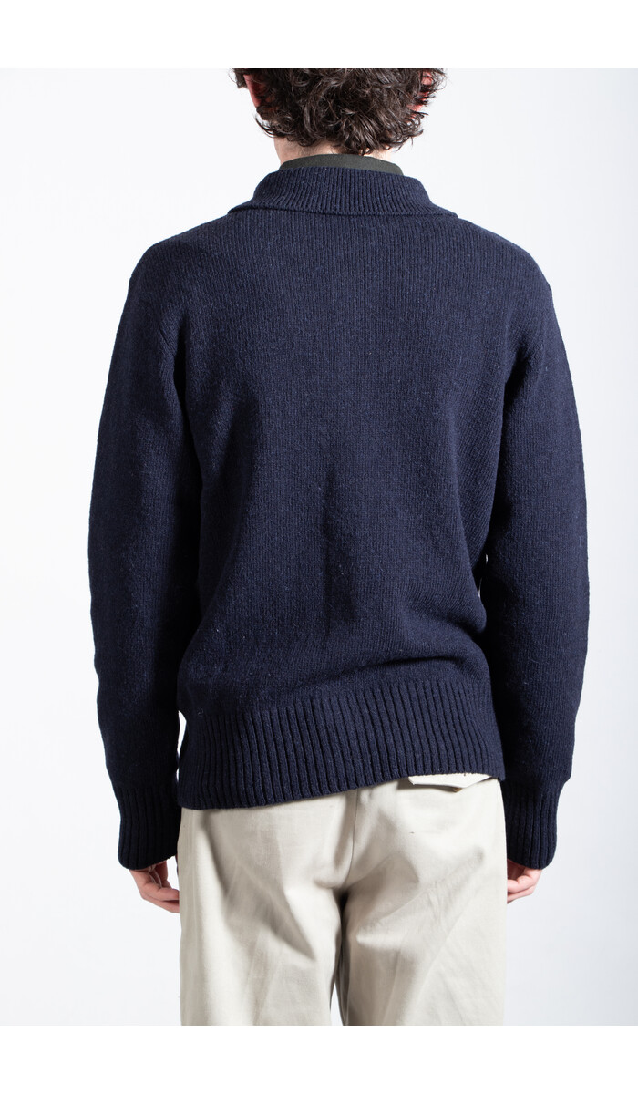 Parages Parages Vest / Sheperd Cardigan / Navy